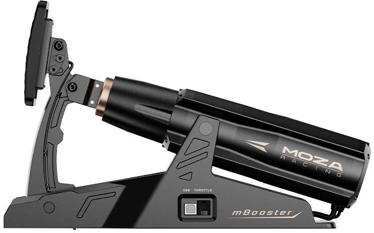 Moza Racing - Pedais MOZA Racing mBooster Active Pedal