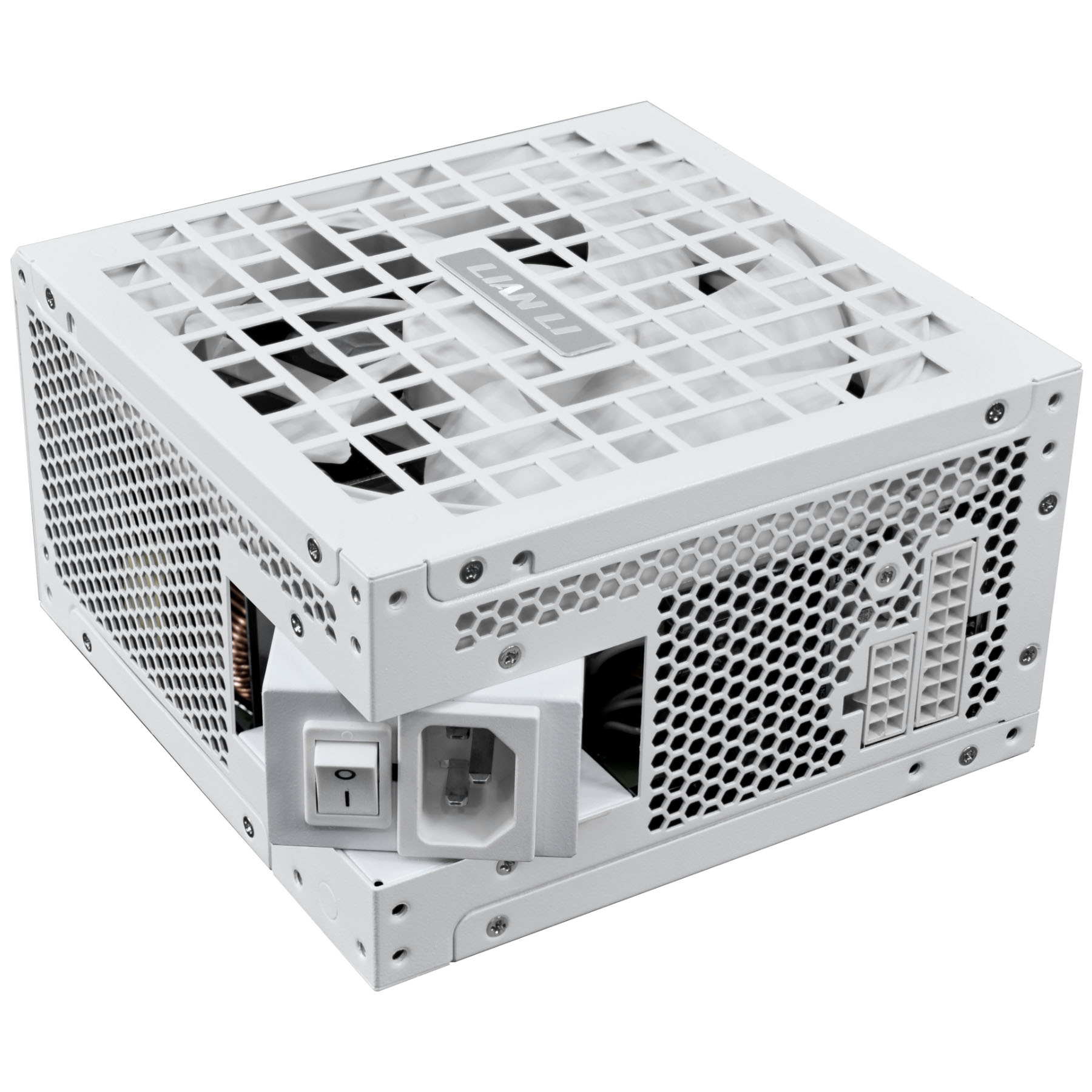 Lian Li - Fonte Modular Lian Li RS 1000W 80+ Gold Branco (C/Hub)