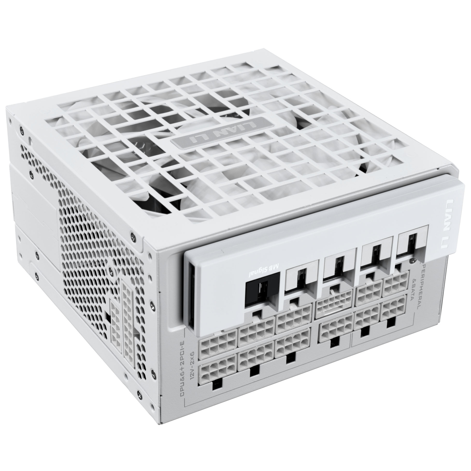 Lian Li - Fonte Modular Lian Li RS 1200W 80+ Gold Branco (C/Hub)