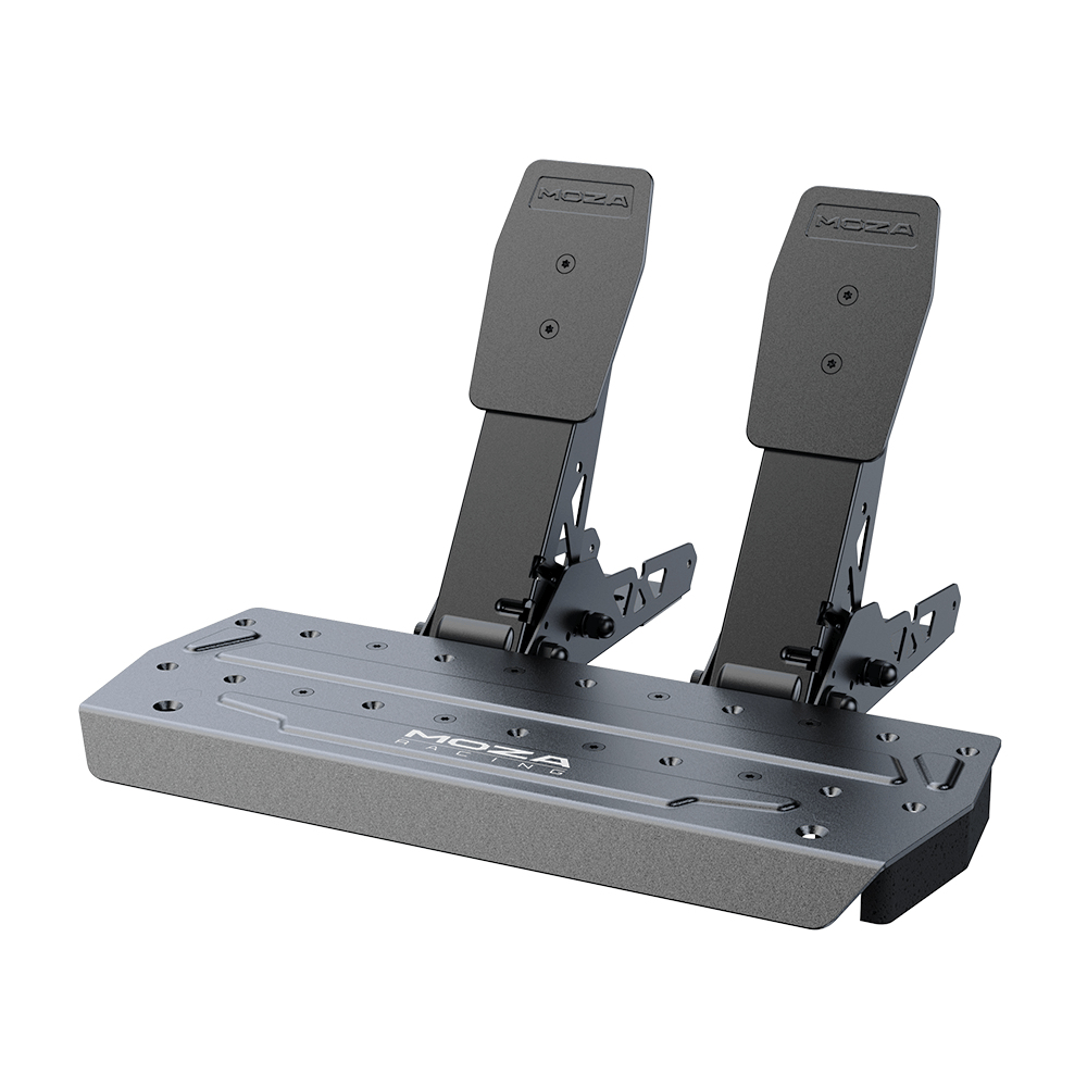 Moza Racing - Conjunto MOZA Racing R5 ( Base Volante Direct Drive R5 + Volante ES + Pedais SR-P Lite + Suporte de Mesa R5)