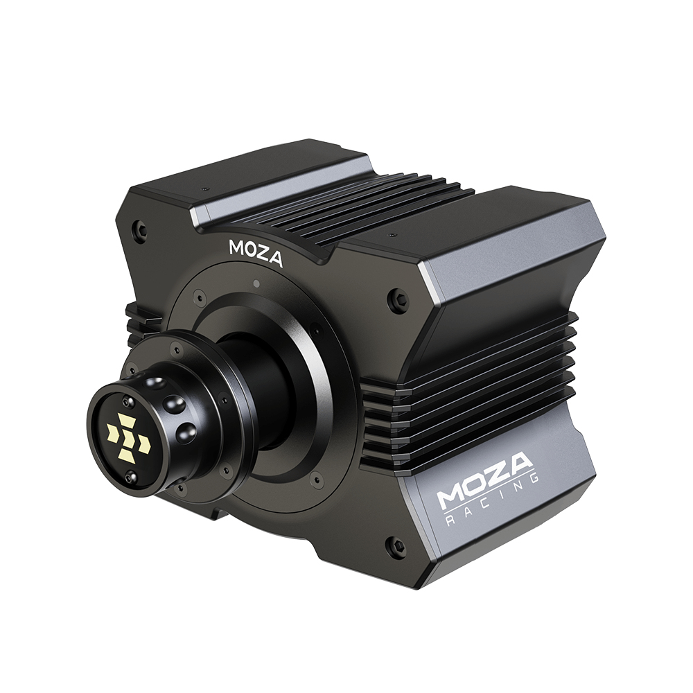 Moza Racing - Conjunto MOZA Racing R5 ( Base Volante Direct Drive R5 + Volante ES + Pedais SR-P Lite + Suporte de Mesa R5)