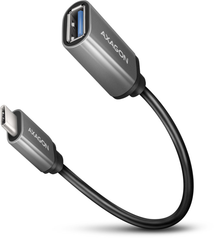 AXAGON - Adaptador AXAGON RUCM-AFAC USB-C 3.2 M para USB-A F, preto
