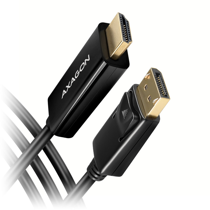 AXAGON - Adaptador AXAGON RVD-HI14C2 DisplayPort > HDMI 1.4 cable 1.8m 4K/30Hz