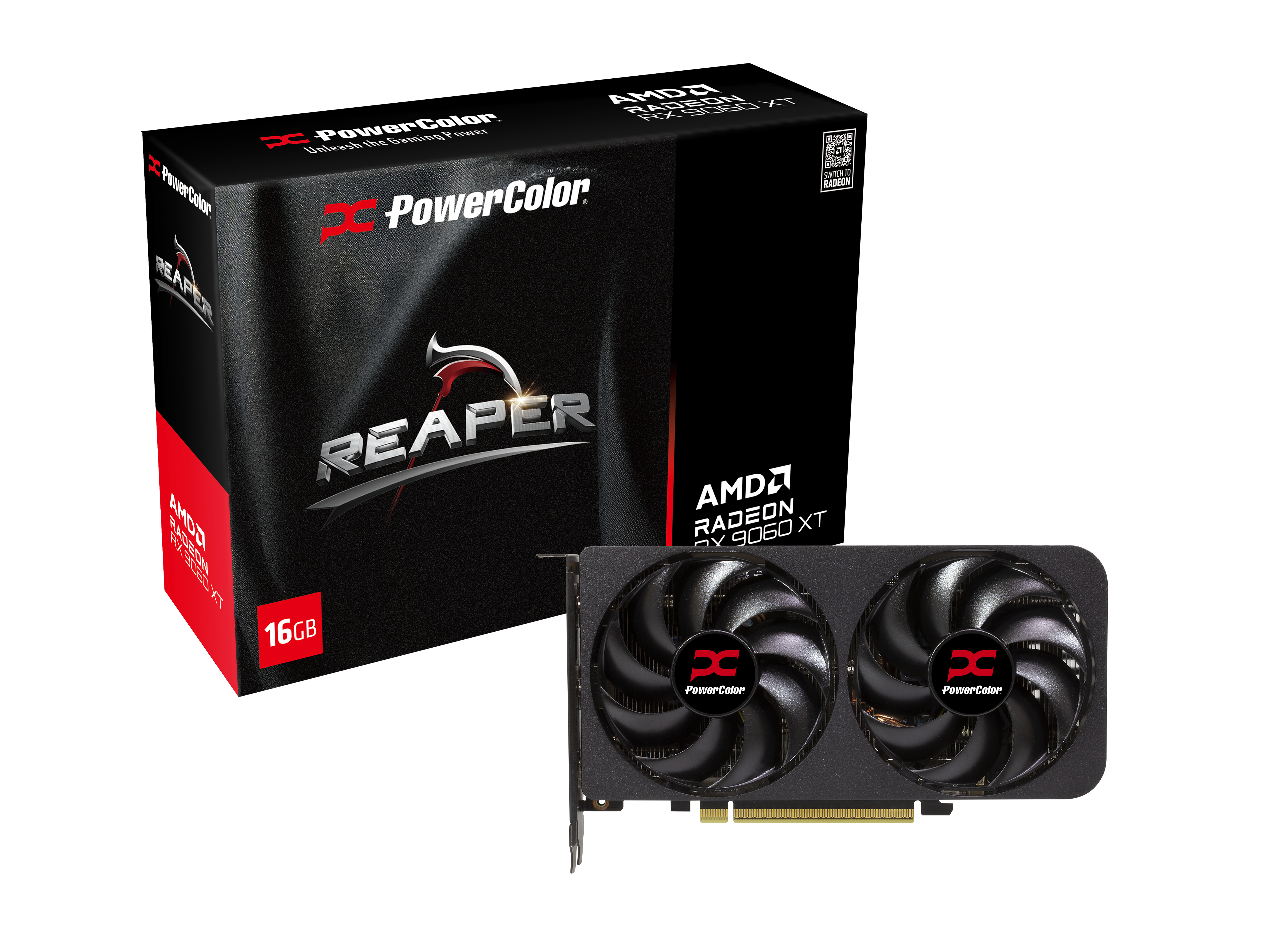 Picture of Picture of Gráfica PowerColor Radeon RX 9060 XT Reaper 16GB GDDR6
