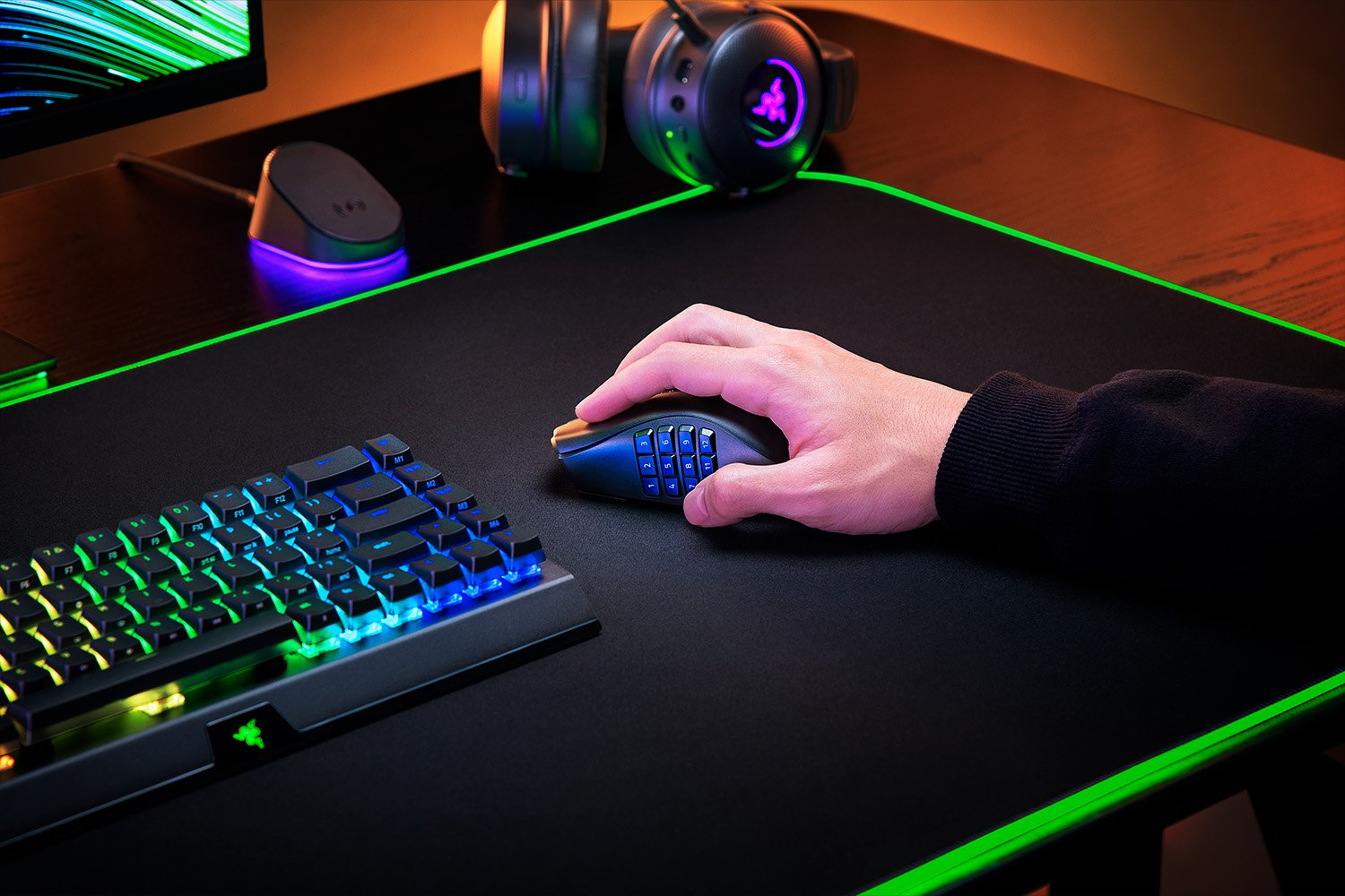 Razer - Rato Razer Naga V2 Pro Wireless/Bluetooth