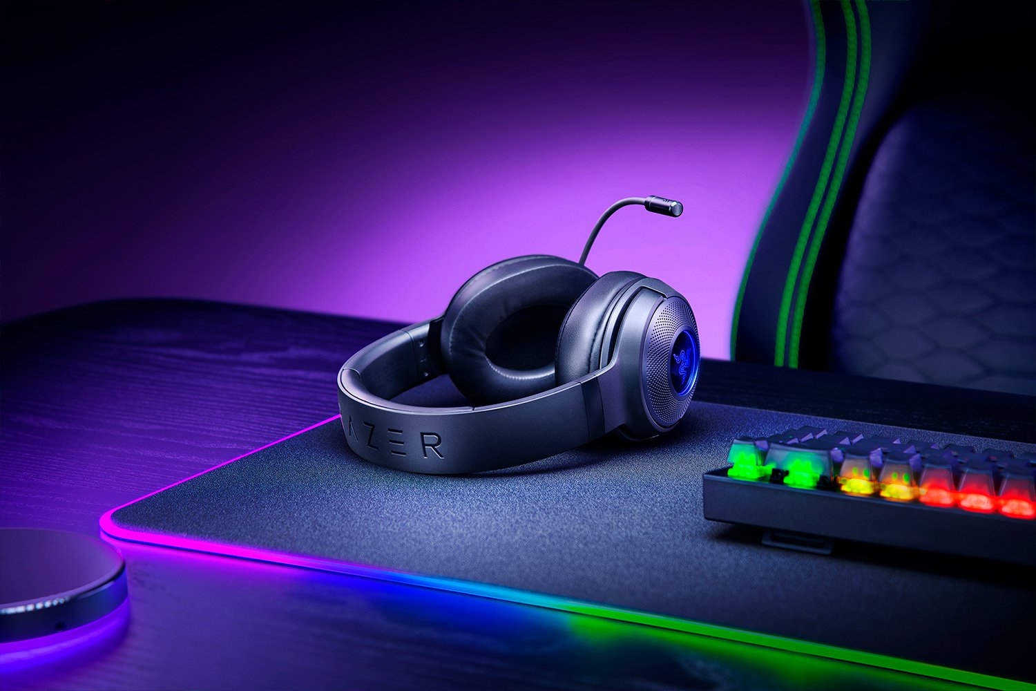 Razer - Headset Razer Kraken V3 X 7.1 Preto