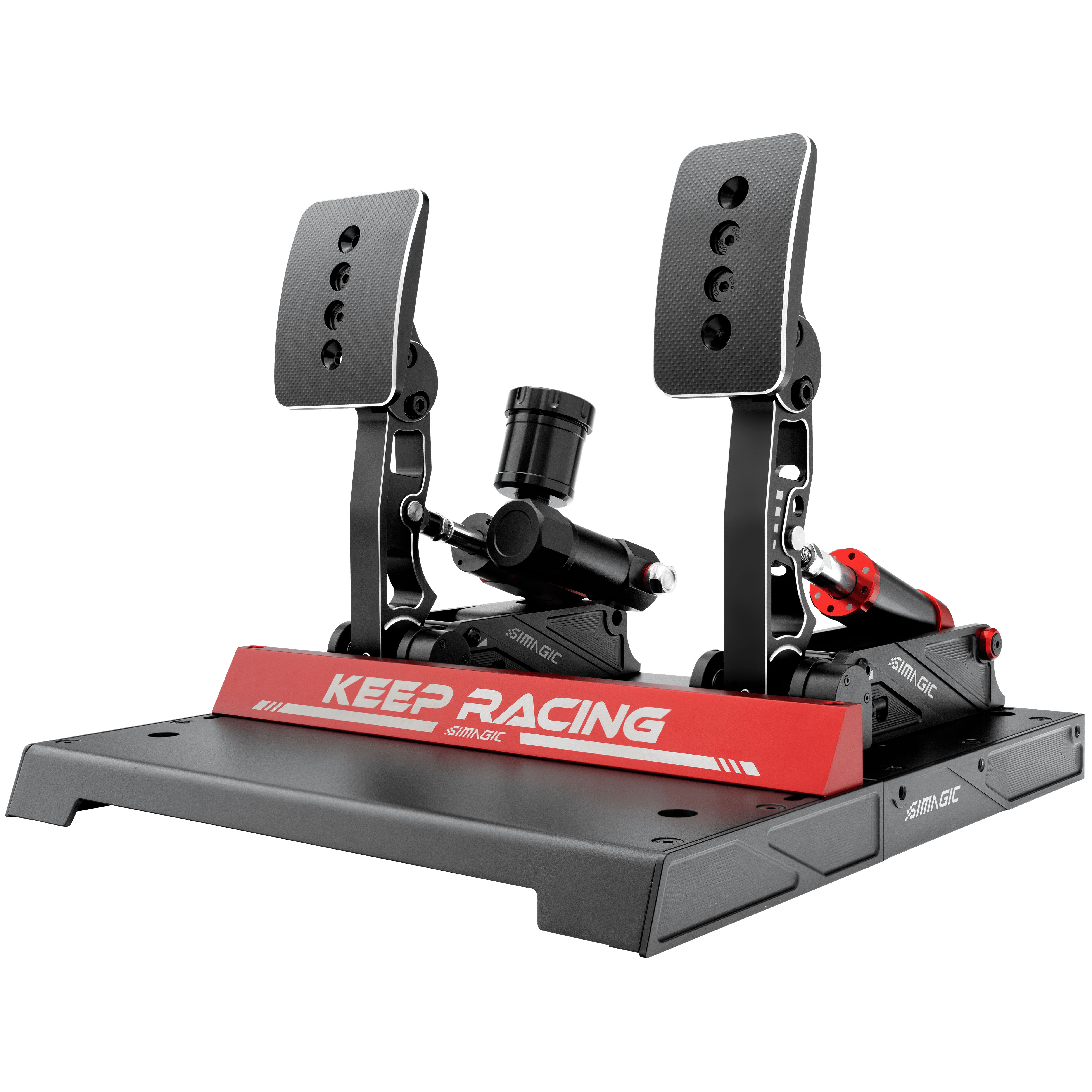 Simagic - Pedais  Simagic P1000-FRS - 2 Pedais - Loadcell 100Kg e travão hidráulico