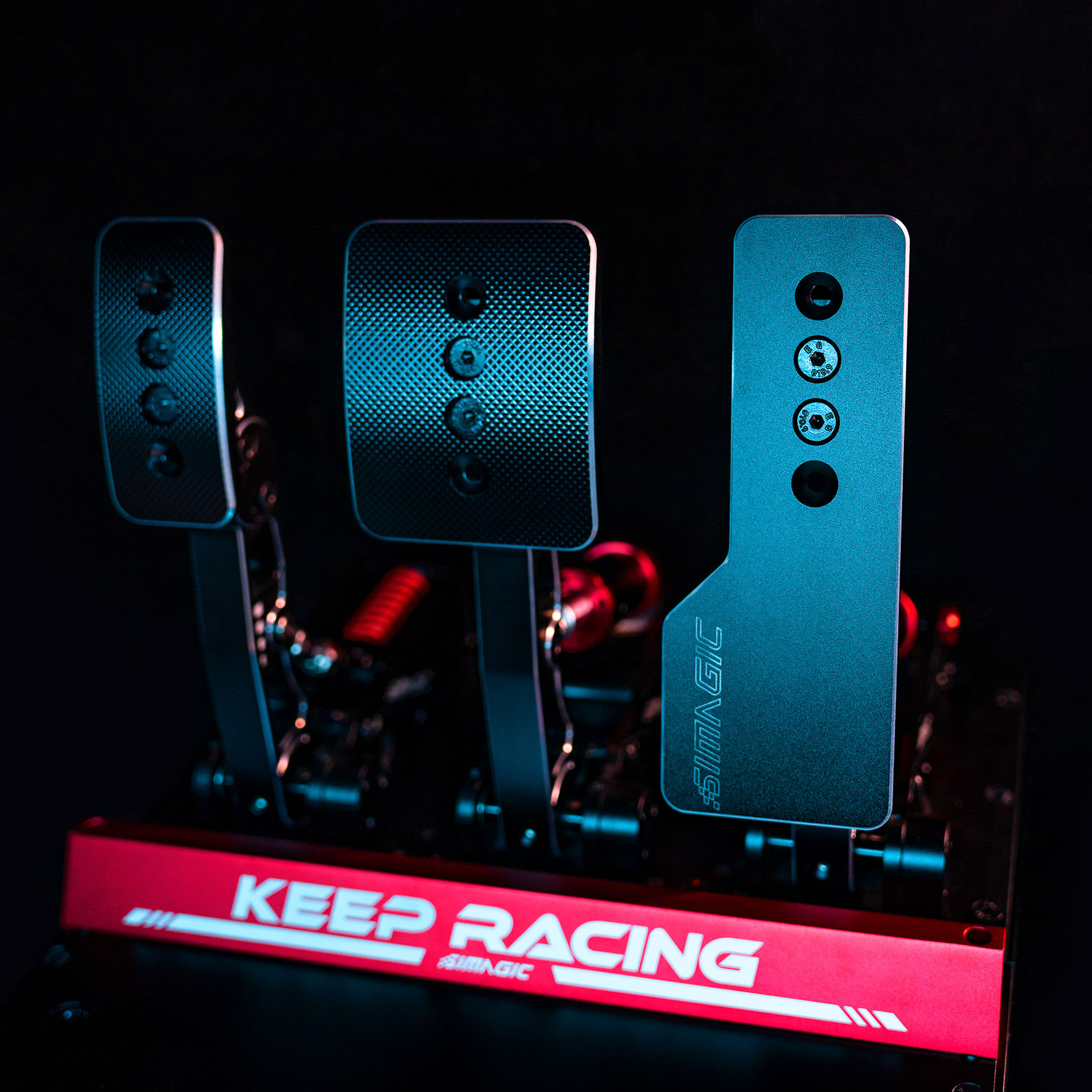 Simagic - Placa Extensora para Pedal Acelerador P1000 Simagic