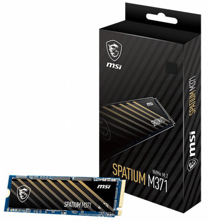MSI - SSD MSI SPATIUM M371 500GB M.2 NVMe (2200/1150MB/s)