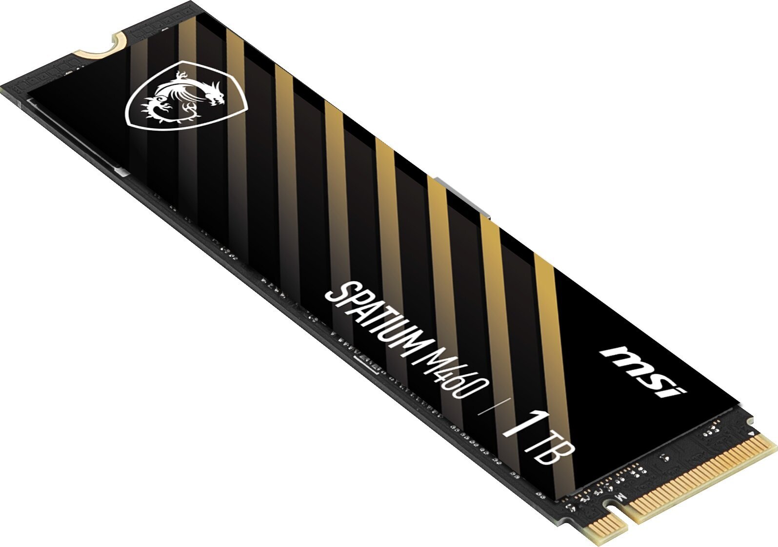 MSI - SSD MSI SPATIUM M460 1TB Gen4 M.2 NVMe (5000/4500MB/s)