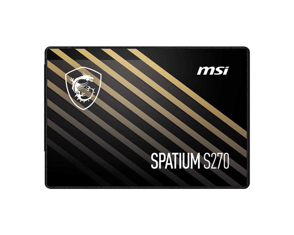 MSI - SSD MSI SPATIUM S270 960GB SATA IIII (500/450MB/s)