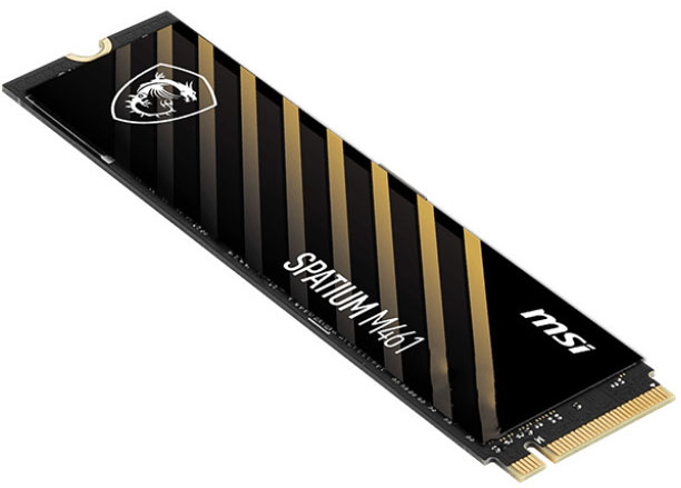 MSI - SSD MSI SPATIUM M461 2TB Gen4 M.2 NVMe (5000/4200MB/s)