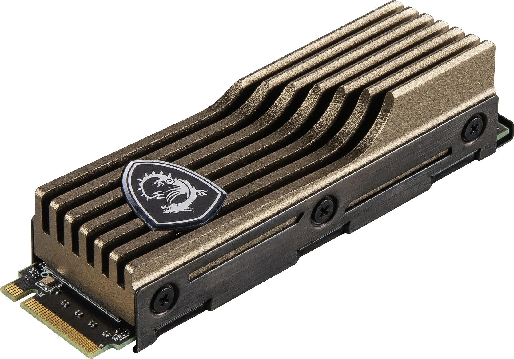 MSI - SSD MSI SPATIUM M570 PRO HS 2TB Gen5 M.2 NVMe (10000/10000MB/s)