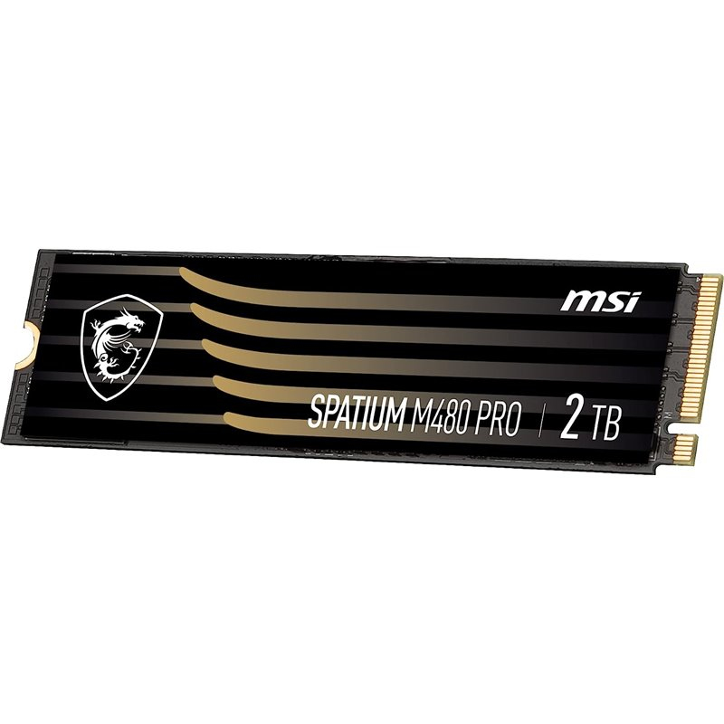 Picture of Picture of SSD MSI SPATIUM M480 PRO 2TB Gen4 M.2 NVMe (7400/7000MB/s)