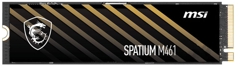 Picture of Picture of SSD MSI SPATIUM M461 4TB Gen4 M.2 NVMe (5000/4200MB/s)