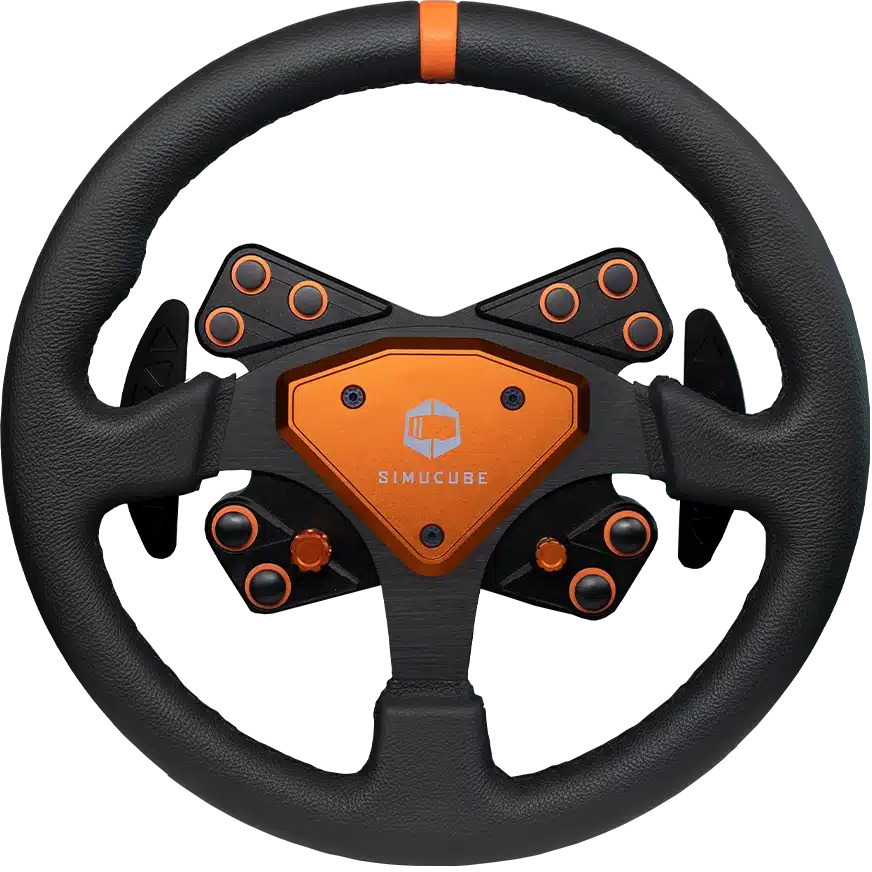 Picture of Picture of Volante Simucube Tahko Round - Laranja