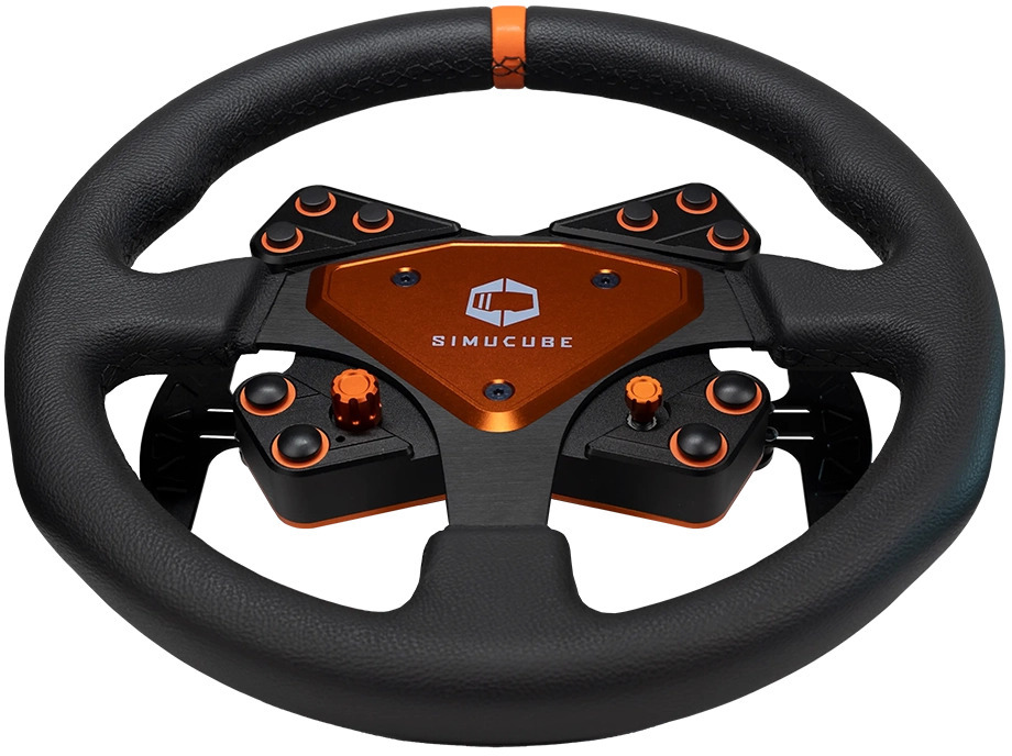 Picture of Picture of Volante Simucube Tahko Round - Laranja