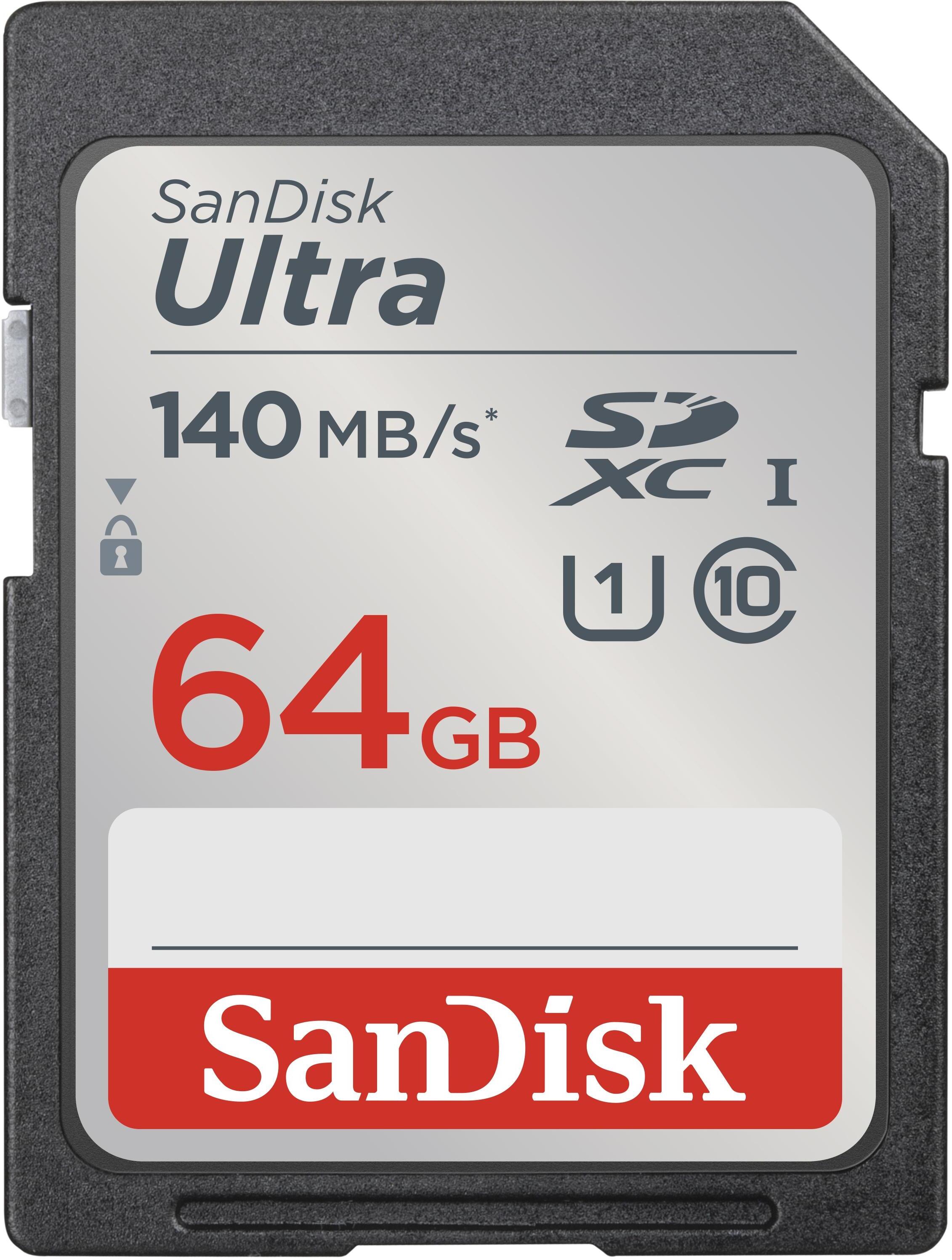 Picture of Picture of Cartão SanDisk Ultra SHDC/SDXC UHS-I C10 U1 64GB