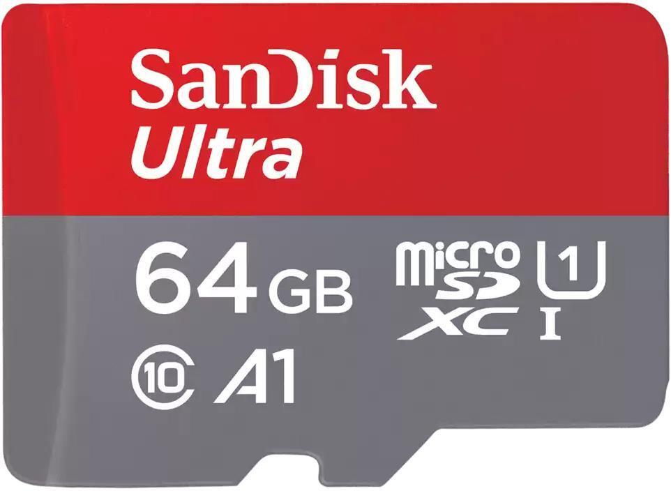 Picture of Picture of Cartão SanDisk Ultra MicroSDHC/SDXC C10 A1 UHS-I 64GB