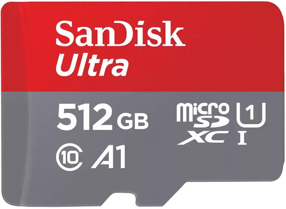 Picture of Picture of Cartão SanDisk Ultra MicroSDHC/SDXC C10 A1 UHS-I 512GB