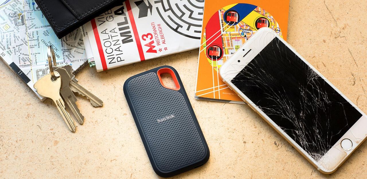 SanDisk - Disco Externo SSD SanDisk 2TB Extreme Portable 3.2 Gen 2