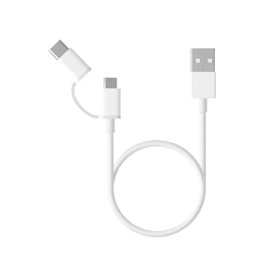 Picture of Picture of Cabo Xiaomi Mi USB a USB Tipo C/Micro USB 1m