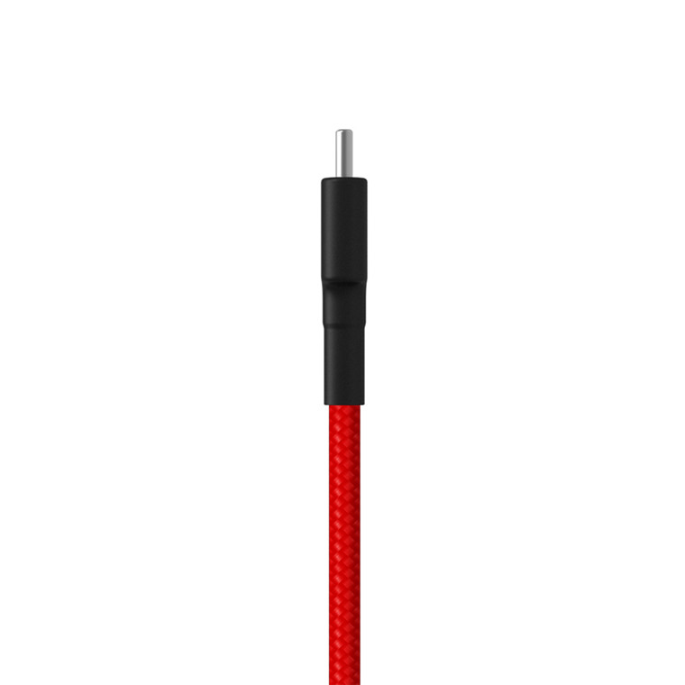 Xiaomi - Cabo Xiaomi Mi Braided USB 3.0 a USB Tipo C Vermelho 1M