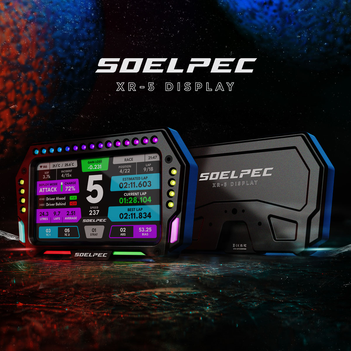 soelpec - Dashboard SOELPEC XR-5