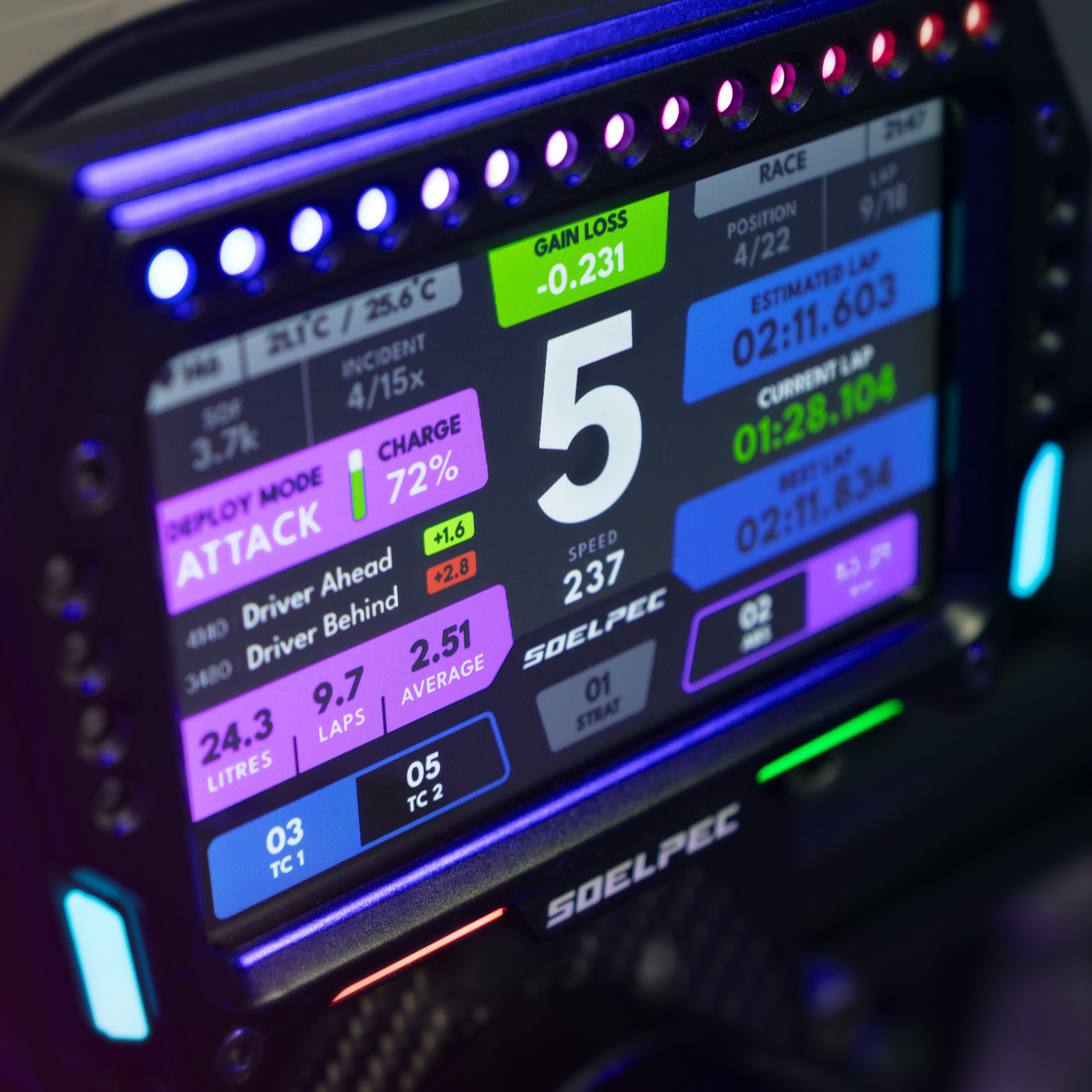 soelpec - Dashboard SOELPEC XR-5