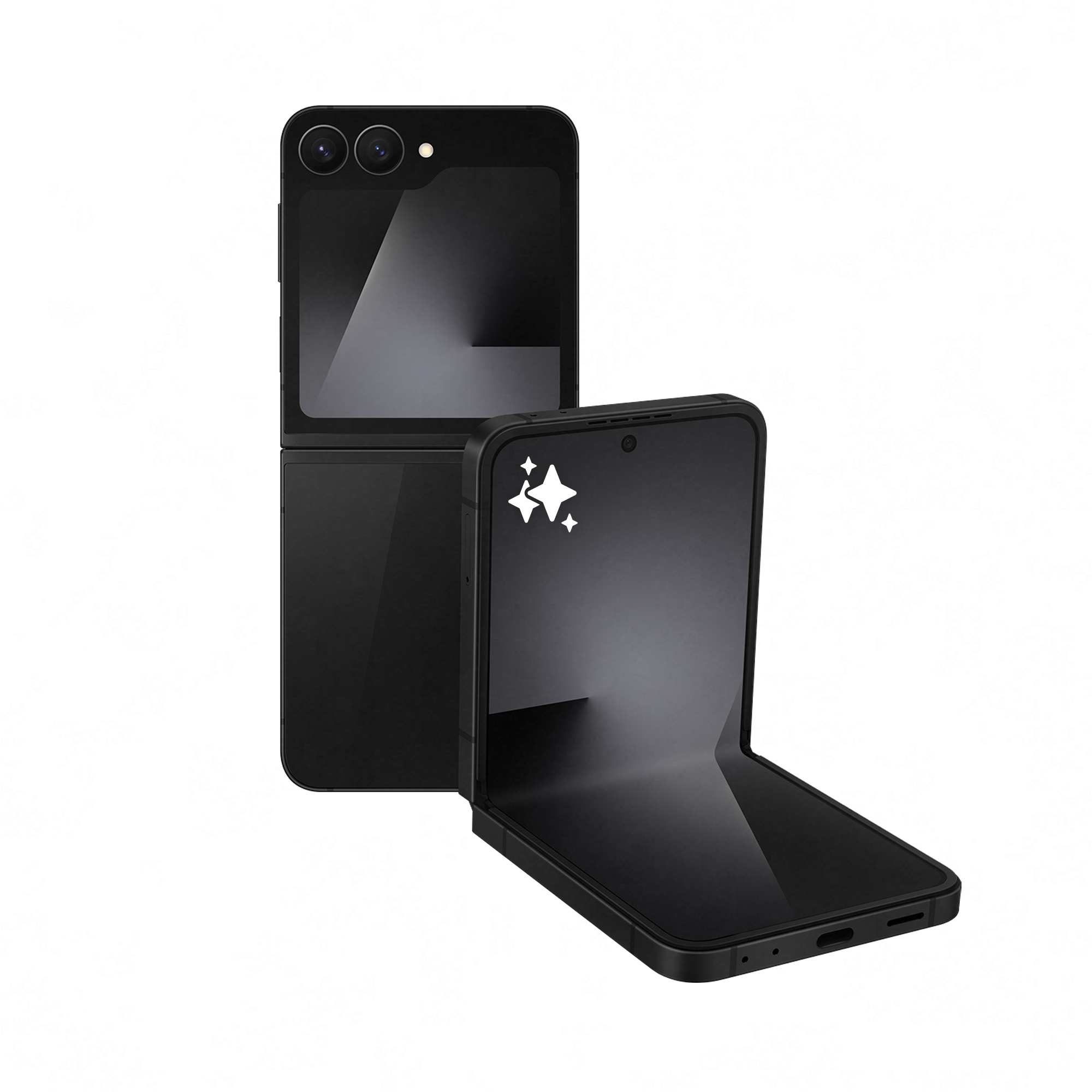 Picture of Picture of Smartphone Samsung Galaxy Z Flip 7 FE 5G 6.7" (12 /256GB) 120Hz Preto