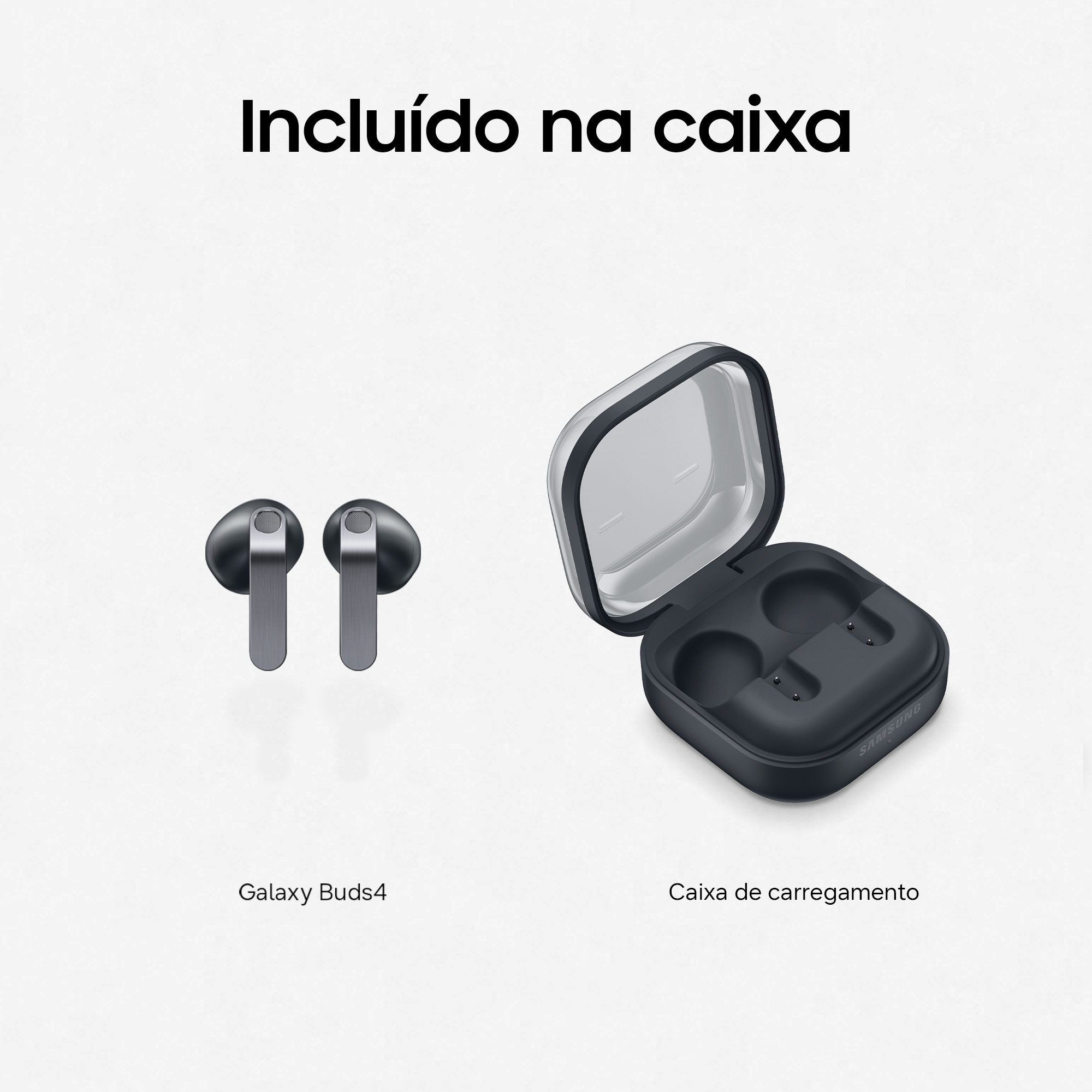Samsung - Earbuds Samsung Galaxy Buds 4 Bluetooth Preto