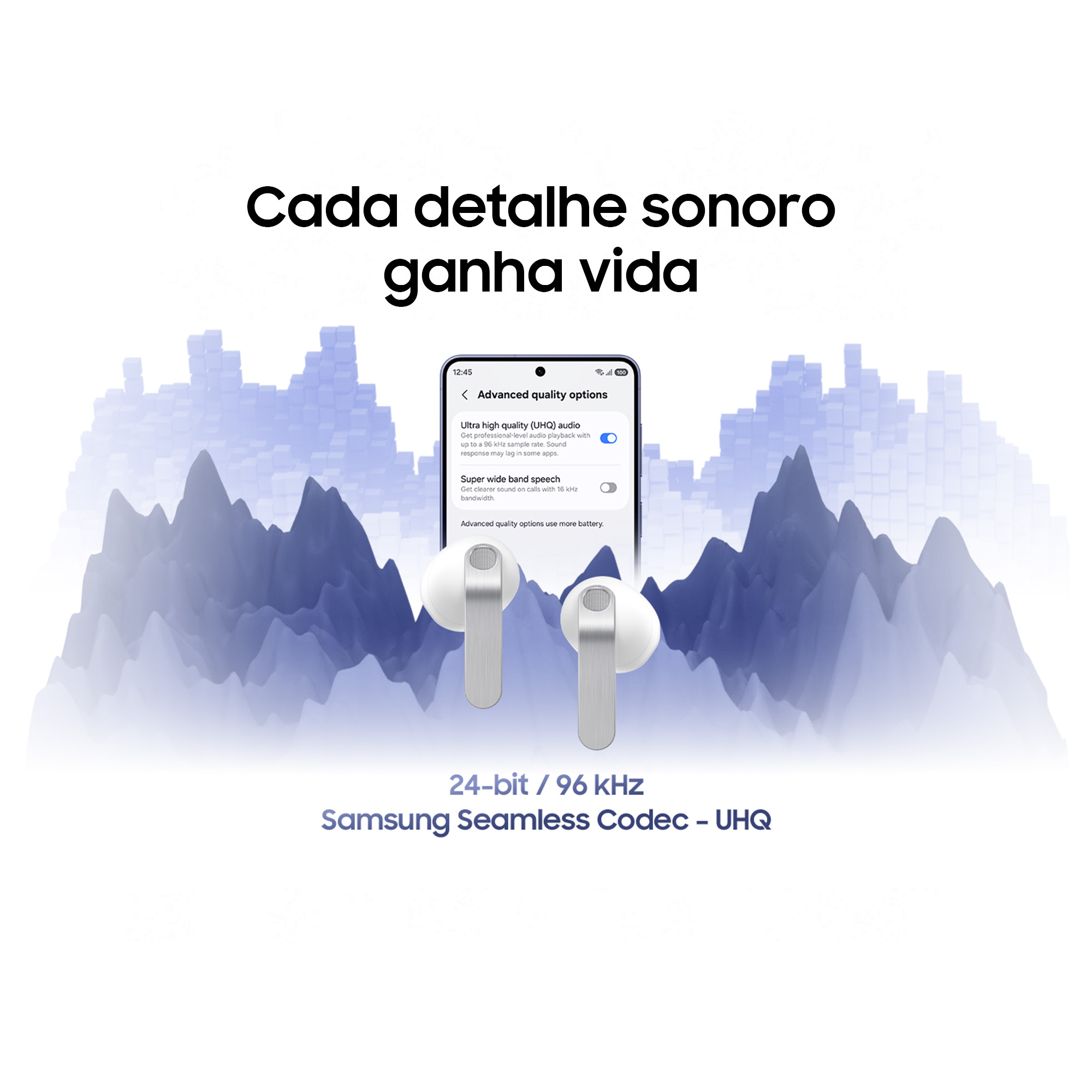 Samsung - Earbuds Samsung Galaxy Buds 4 Bluetooth Preto