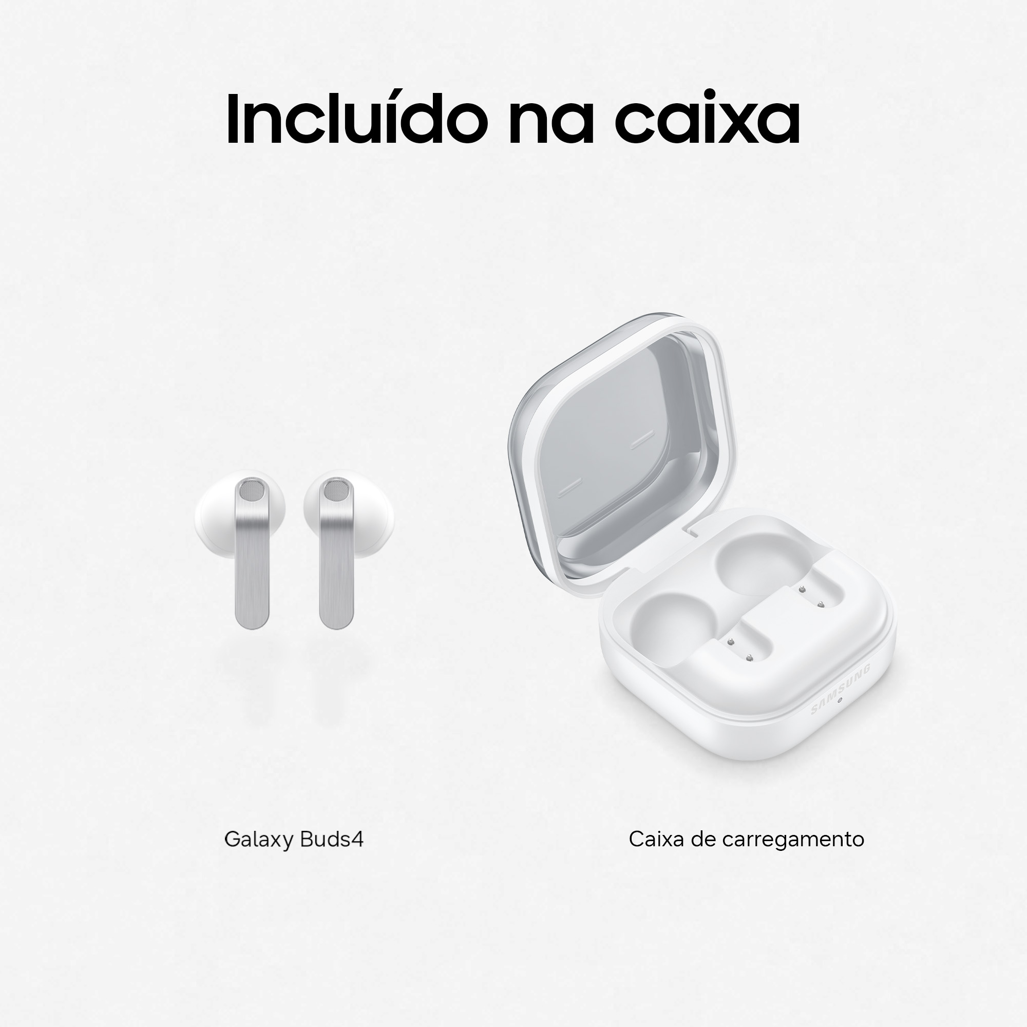 Samsung - Earbuds Samsung Galaxy Buds 4 Bluetooth Branco