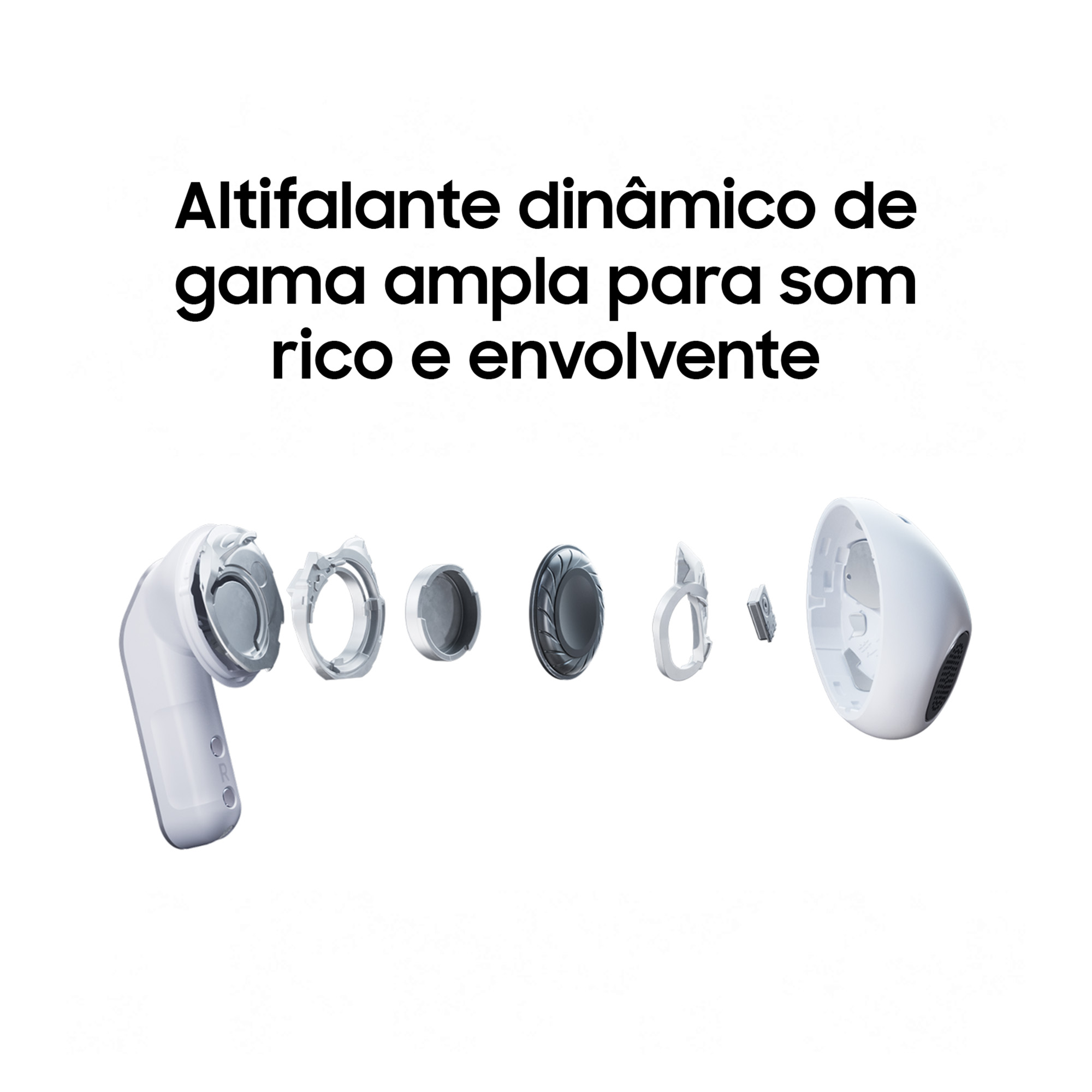 Samsung - Earbuds Samsung Galaxy Buds 4 Bluetooth Branco