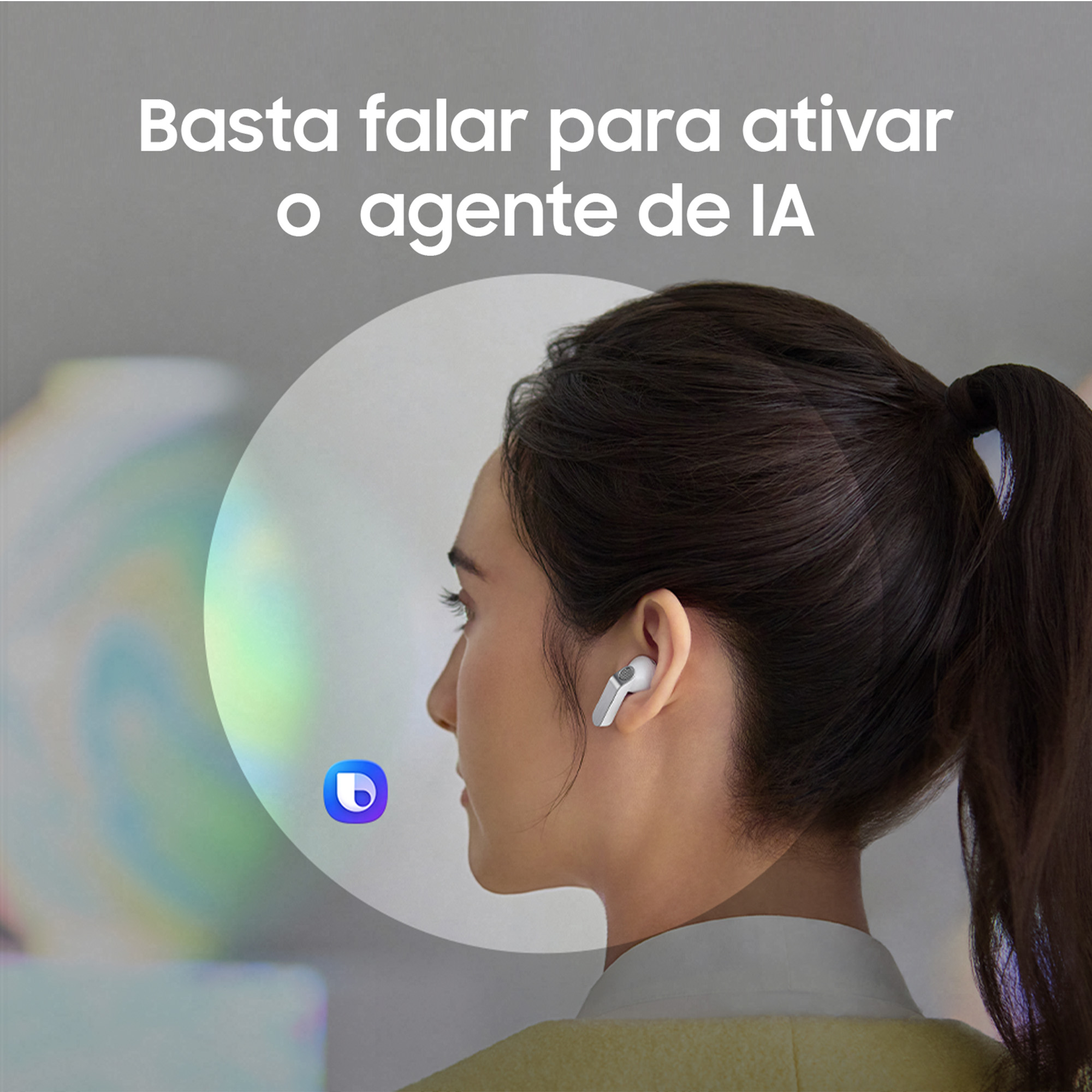 Samsung - Earbuds Samsung Galaxy Buds 4 Bluetooth Branco