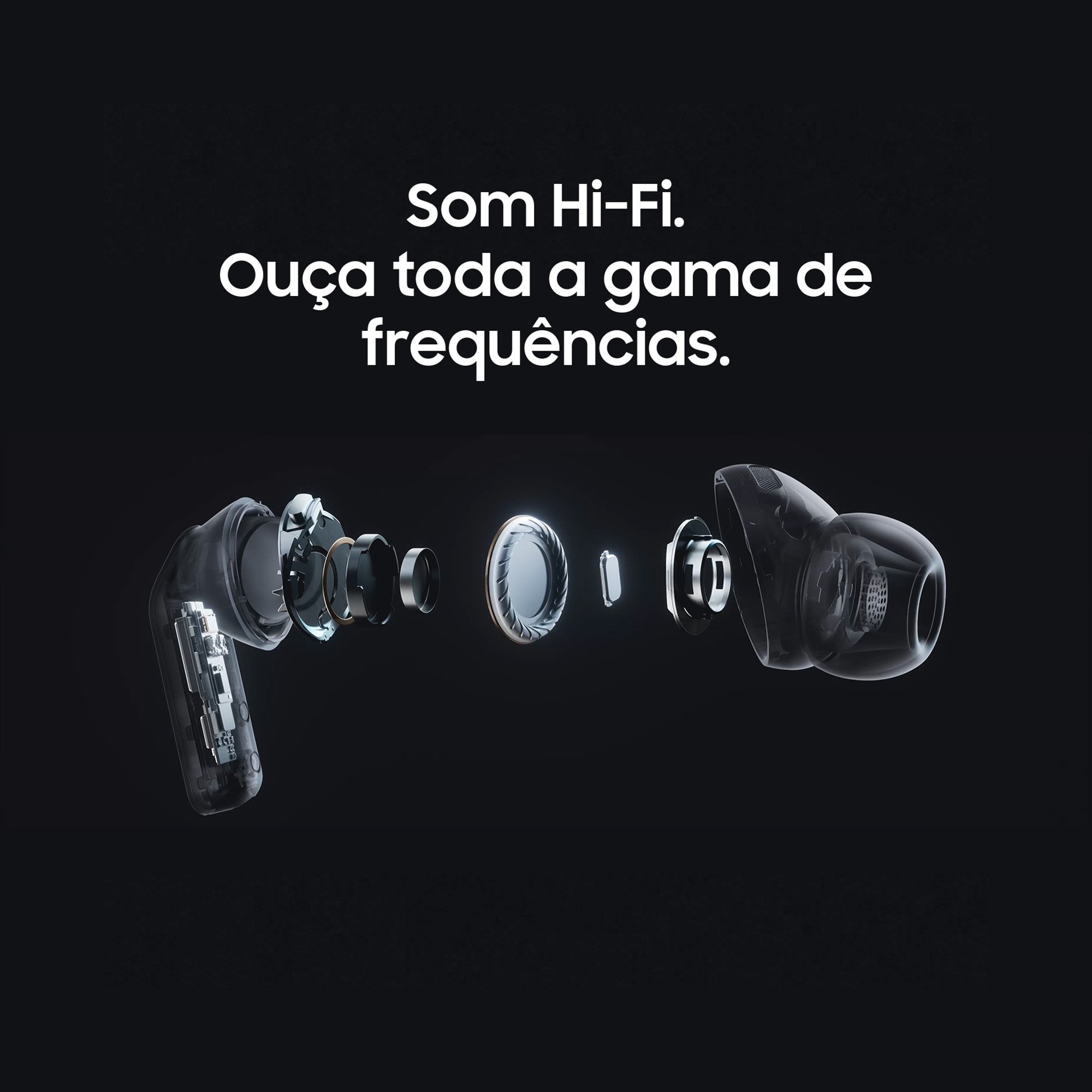 Samsung - Earbuds Samsung Galaxy Buds 4 Pro Bluetooth Preto