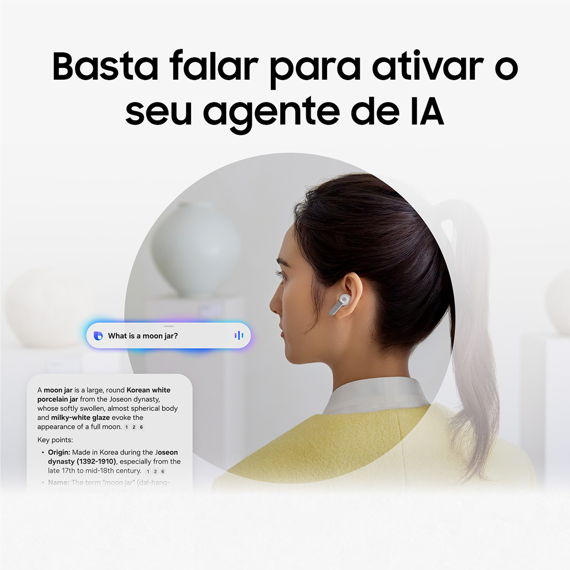 Samsung - Earbuds Samsung Galaxy Buds 4 Pro Bluetooth Preto