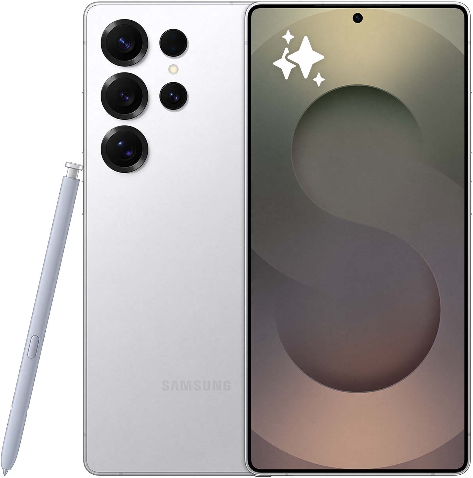 Picture of Picture of Smartphone Samsung Galaxy S25 Ultra  6.9" (12 / 256GB) 120Hz Branco Prateado Titânio