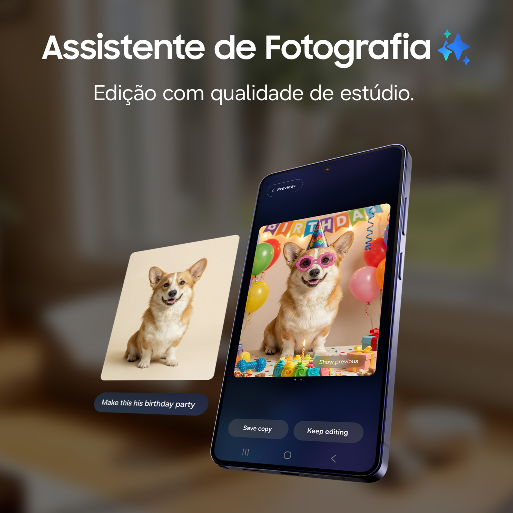 Samsung - Smartphone Samsung Galaxy S26 Ultra 6.9" (12 / 256GB) 120Hz Branco