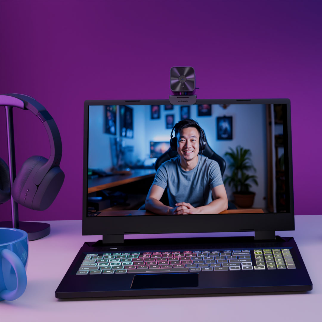 Streamplify - Webcam Streamplify CAM G 2K30 - Preto