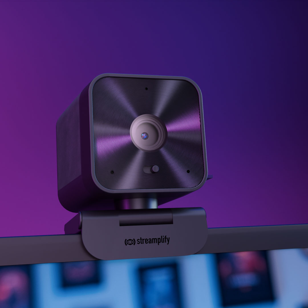 Streamplify - Webcam Streamplify CAM G 2K30 - Preto