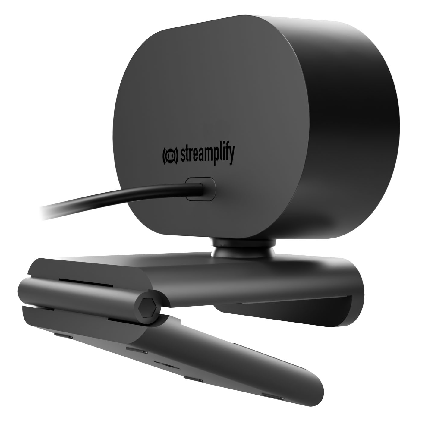 Streamplify - Webcam Streamplify CAM Plus FullHD 60fps with Ring Light - Preto