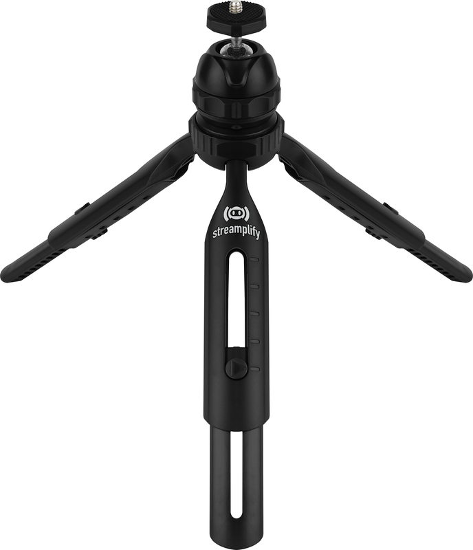 Streamplify - Ring Light Streamplify LIGHT 10 254cm 5V USB - Preto