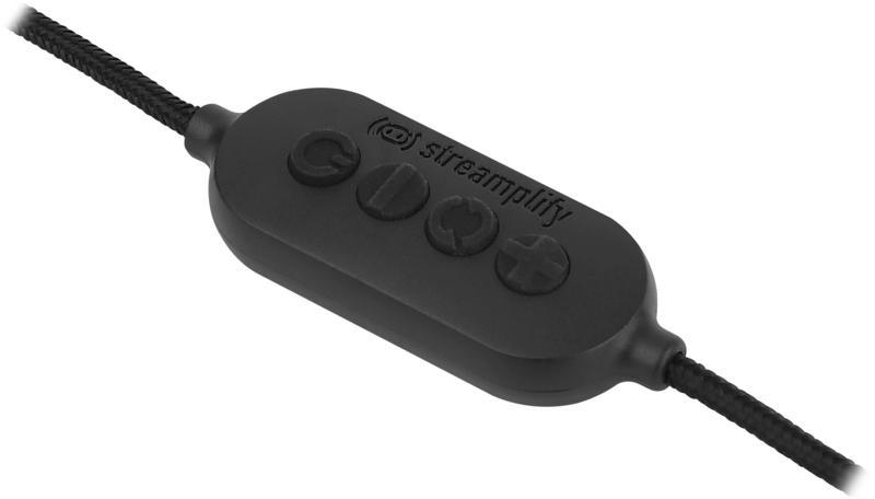 Streamplify - Ring Light Streamplify LIGHT 10 254cm 5V USB - Preto