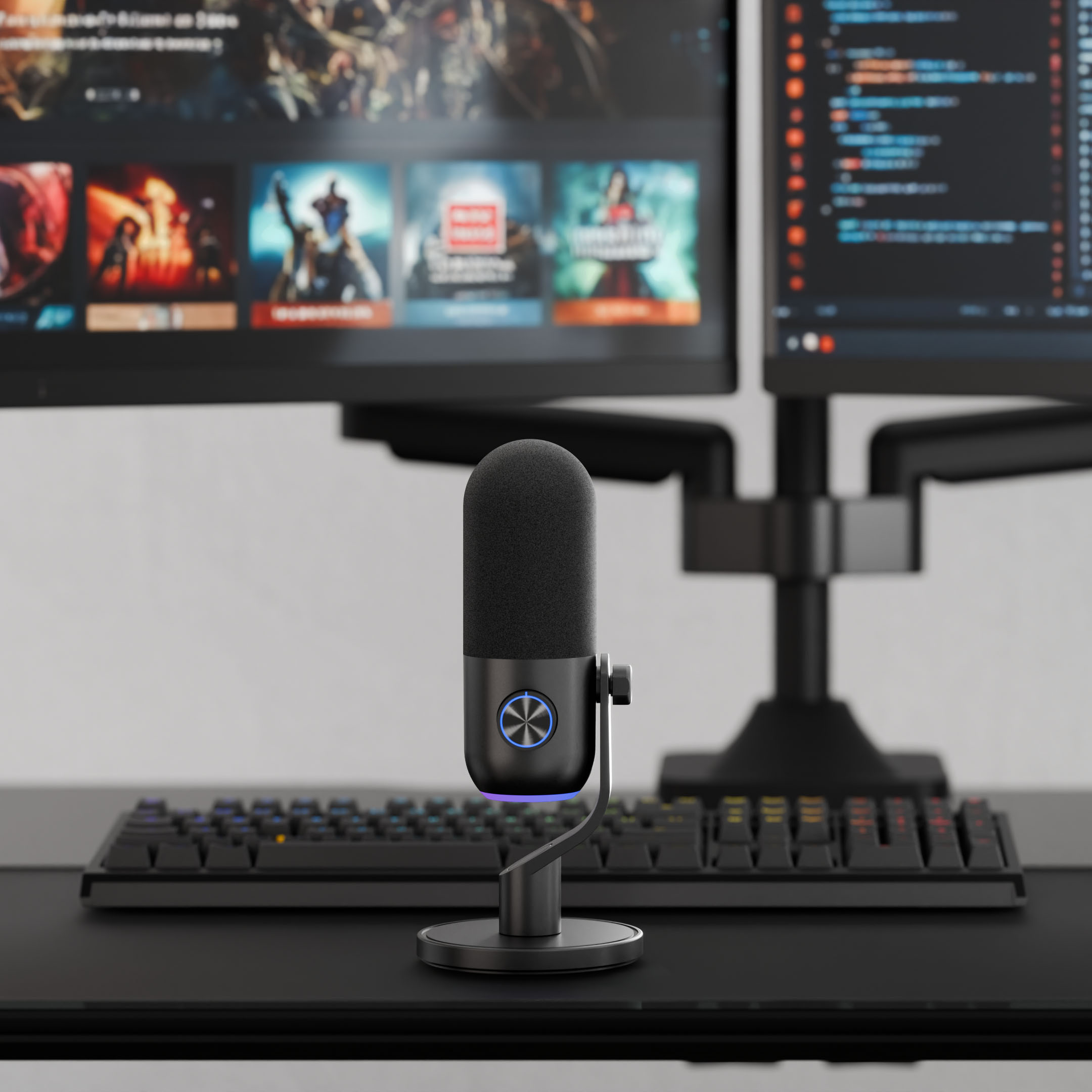 Streamplify - Microfone Streamplify MIC Mini - Preto