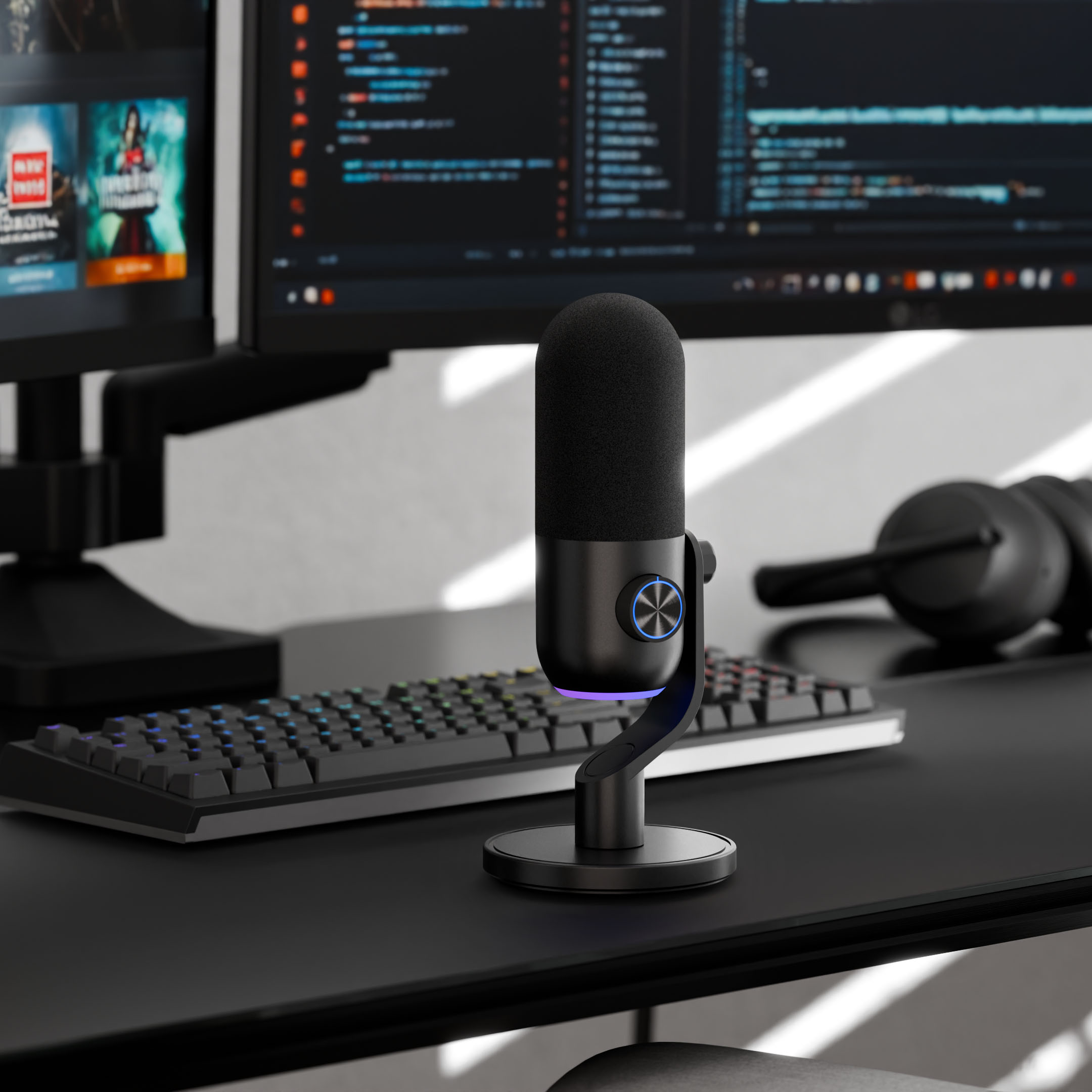 Streamplify - Microfone Streamplify MIC Mini - Preto