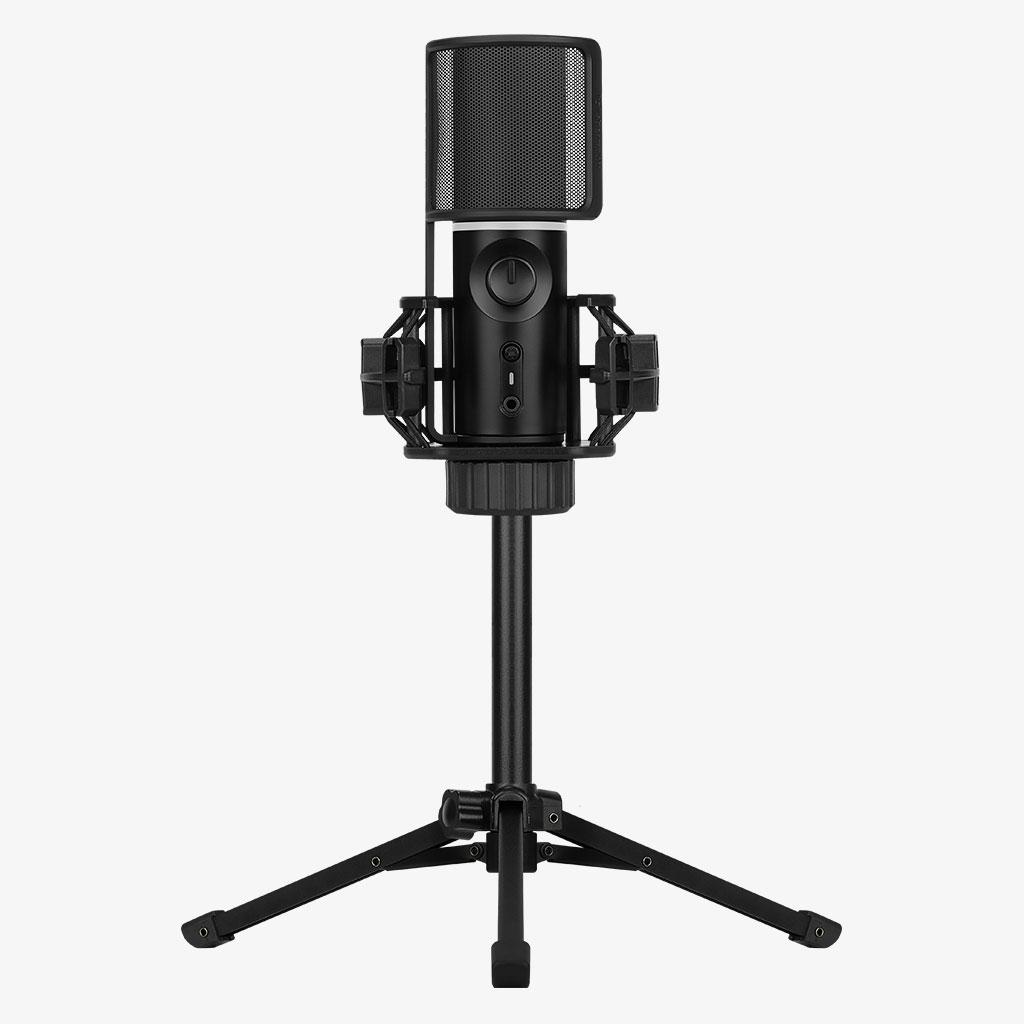 Streamplify - Microfone Streamplify MIC RGB Tripod - Preto