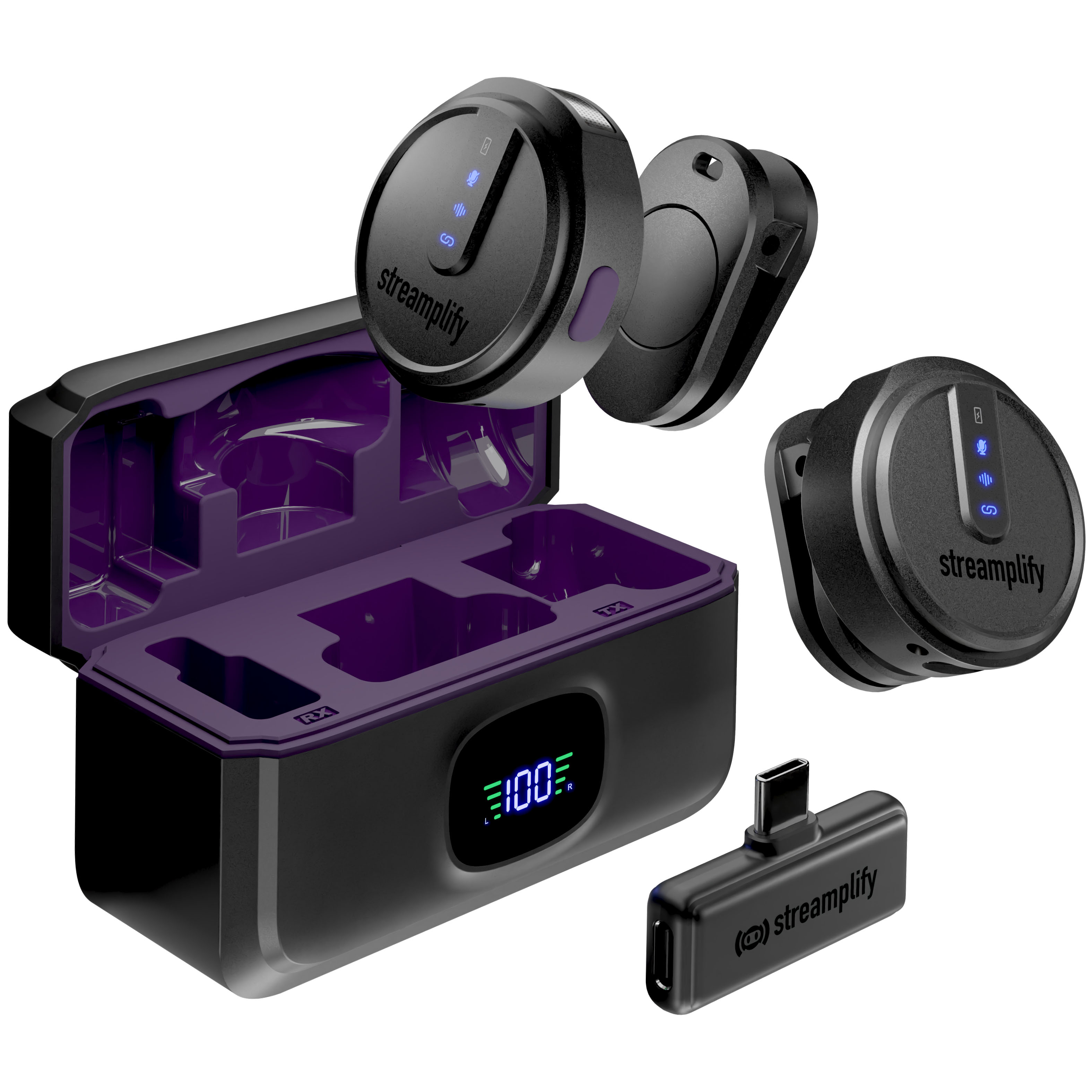 Picture of Picture of Microfone Streamplify MIC GO - Preto