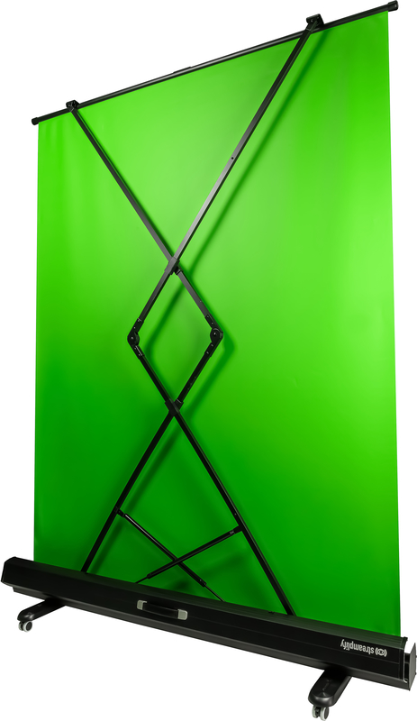 Streamplify - Green Screen Streamplify SCREEN LIFT 200 x 150cm Hidraúlico Rollbar
