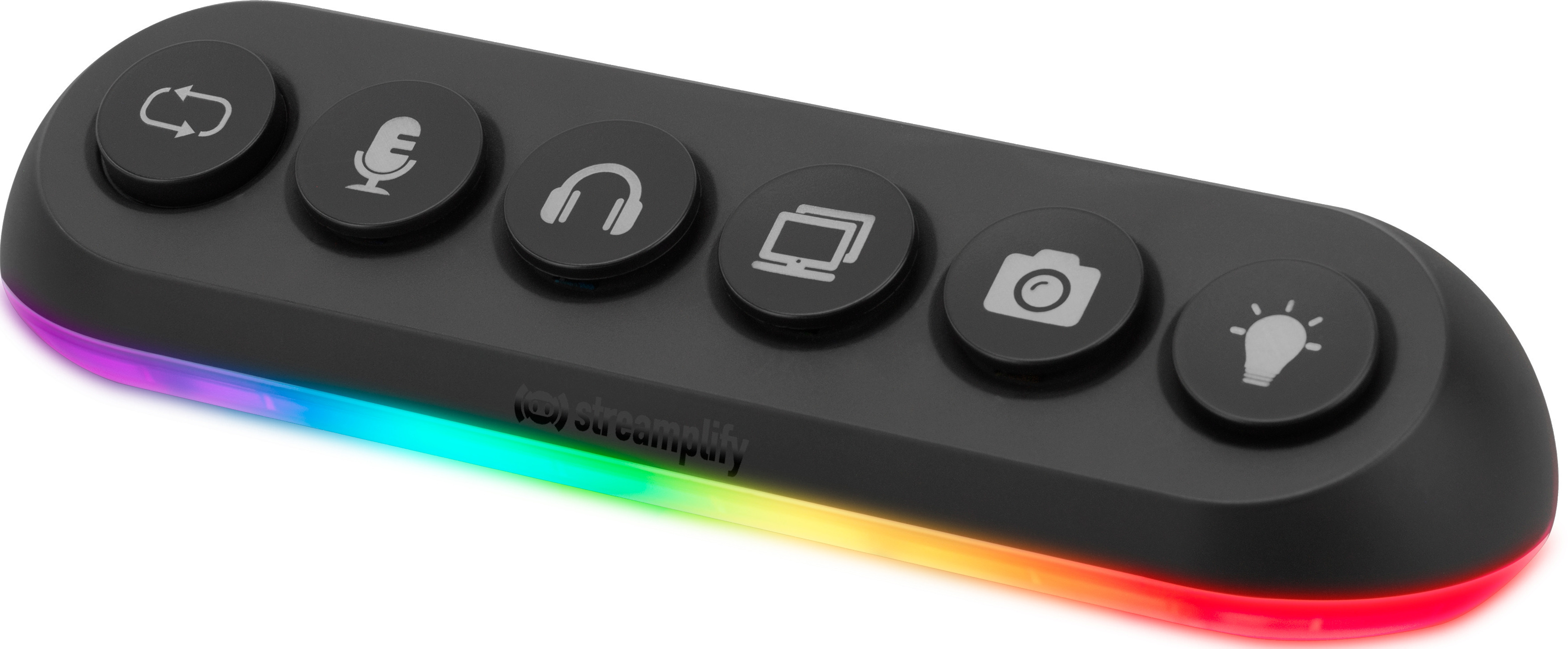 Streamplify - HUB Streamplify DECK 5 Slot RGB 12V EU - Preto